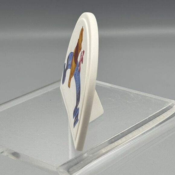 Vtg Disney Pooh and Friends Logo Sign Winnie the Pooh Piglet Figurine Plaque - Picture 6 of 15